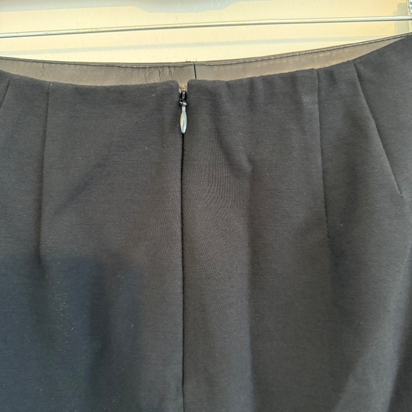 Talbots Womens Petite True Lambskin Leather Front Panel Pencil Skirt 6P - Picture 13 of 14